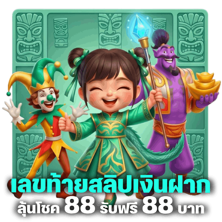 เลขท้ายสลิปเงินฝากลุ้นโชค 88